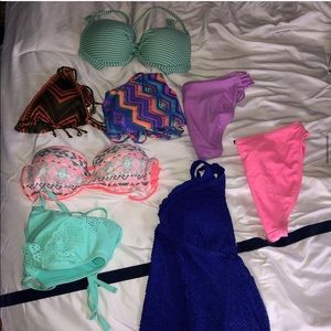 Various Swimsuit tops & bottoms